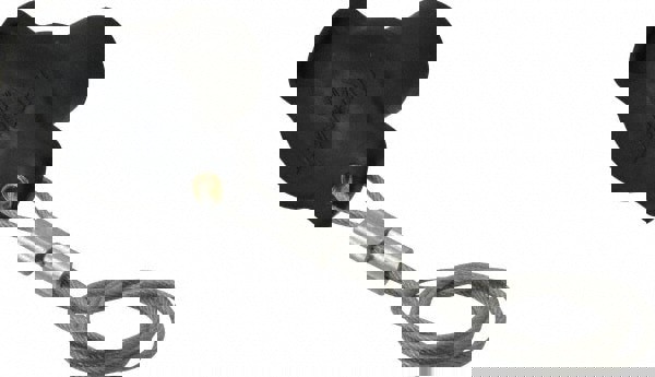 3R NEMA Rated, Male, Black Single Pole Protective Cap